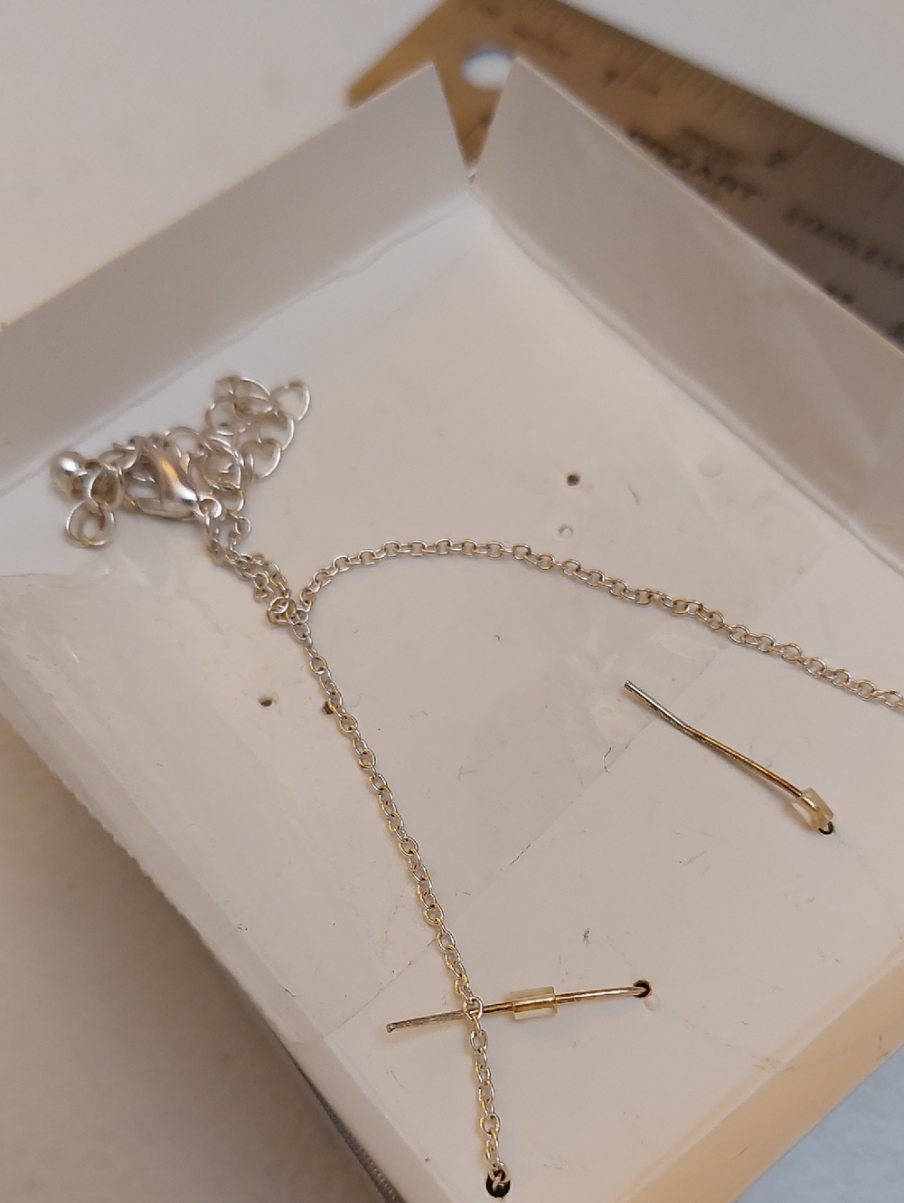 Mom Genuine Crystal Earrnings And Necklace Set - Picture 5 of 5
